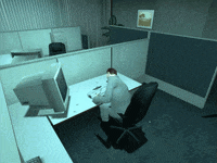 Living-in-an-office-in-a-cubicle-world GIFs - Get the best GIF on GIPHY