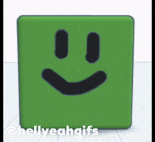 Green Cube GIF