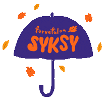 Autumn Leaves Fall Sticker by Pikku paperi