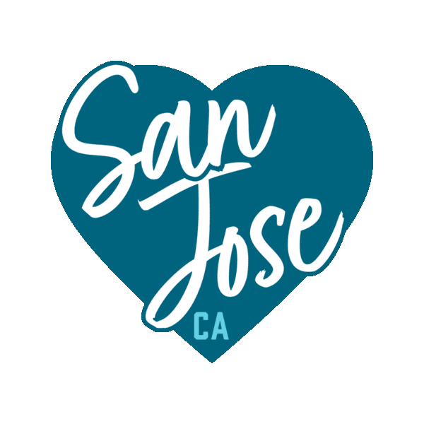 Silicon Valley Love Sticker by Visit San Jose