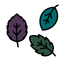 Witch Leaf Sticker by GirlNorthWest