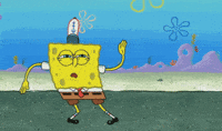 spongebob cool gif