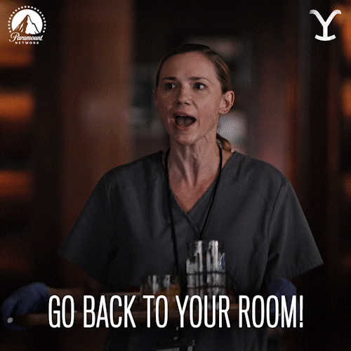 Paramount Network Go Back To Your Room GIF by Yellowstone