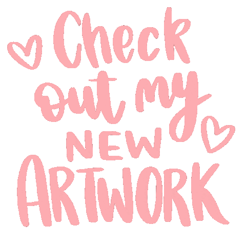 Artwork Reveal Sticker