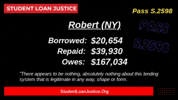 New York College GIF by Student Loan Justice