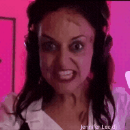 Walking Dead Halloween GIF by Jennifer Lee dj