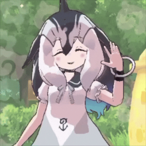 Kemonofriends Waving GIF