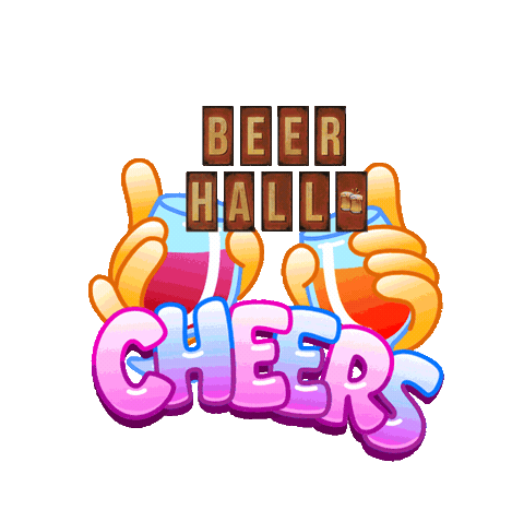 Beerhall Party Sticker by BeerHalll