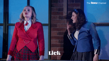Heathers The Musical Middle Finger GIF by The Roku Channel