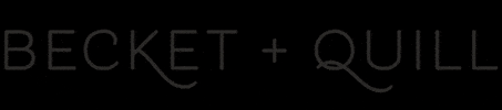 Logo Bq GIF by Becket + Quill