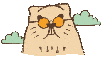 Sonne Groundhog Sticker by Fuzzstock Bergfestival