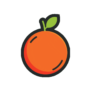 Orange Abogados Sticker by TALLER A