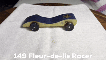 149 Fleur-De-Lis Racer GIF