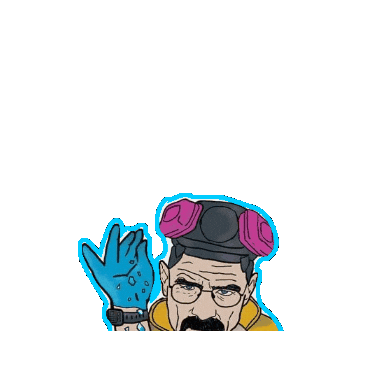 Breaking Bad Sticker by Zaur Jr