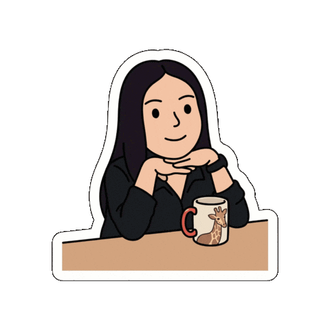 Happy Girl Sticker by Brifly