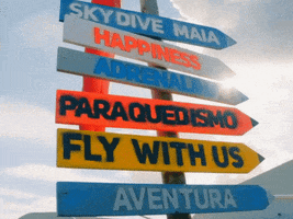 Aventura Felicidade GIF by Skydive Maia Paraquedismo