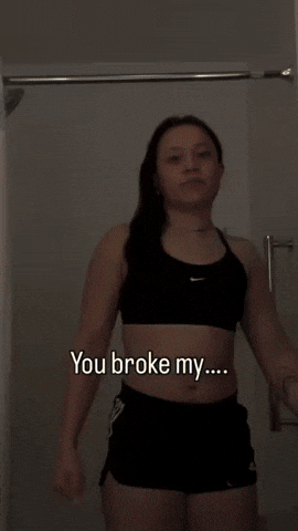 You Broke My Heart Gym Transformation GIF by Dawn To Fitness