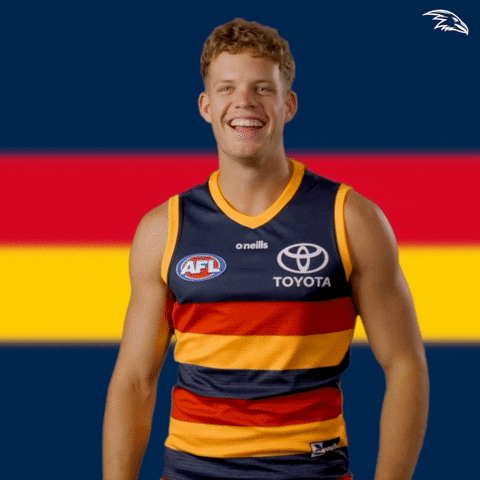 Afl Yes GIF by Adelaide Crows