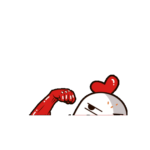 放三雞 Sticker