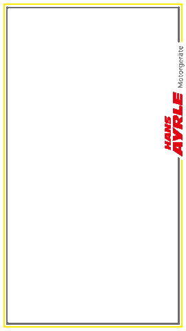 Hans Rahmen Sticker by MarketingHansAyrle