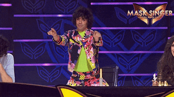 Happy Javier Ambrossi GIF by Mask Singer A3