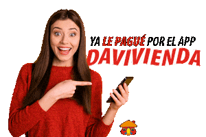 Sticker by Davivienda