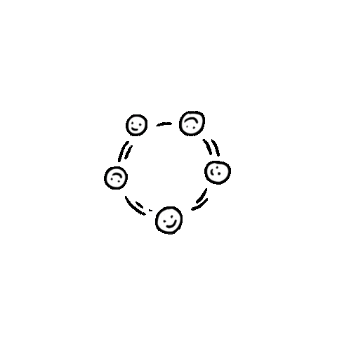 Happy Smilies Sticker by Augsburg Marketing