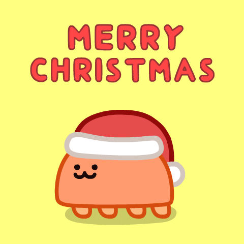 Merry Christmas Happy Holidays GIF by DINOSALLY - Find & Share on ...