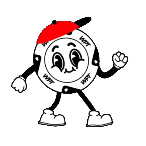 Poker Chip Sticker by World Poker Tour