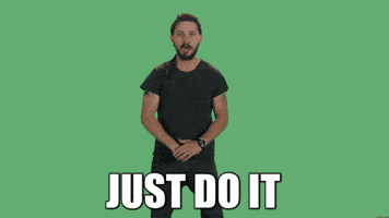 just do it GIF