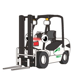 Forklift Sticker by maximalforklift