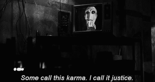 black and white horror scary bw fear GIF