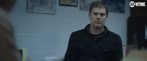 Excuse Me What GIF by Dexter