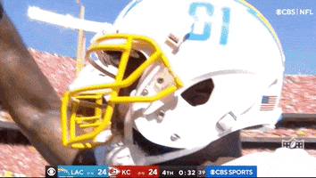 Waving Los Angeles Chargers GIF by NFL