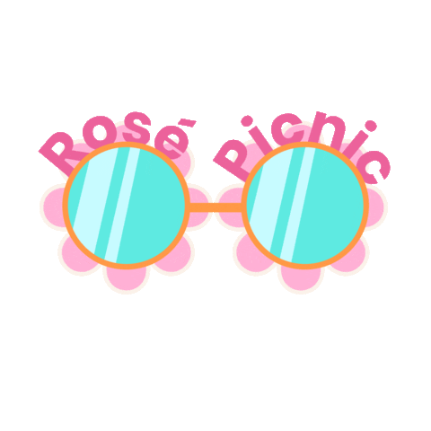 The Rosé Picnic Sticker