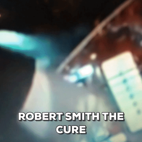 cloudsgrey the cure robert smith GIF