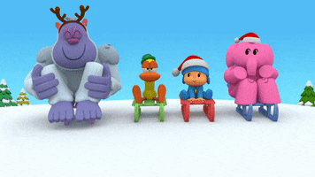 Happy Winter Is Coming GIF by Pocoyo