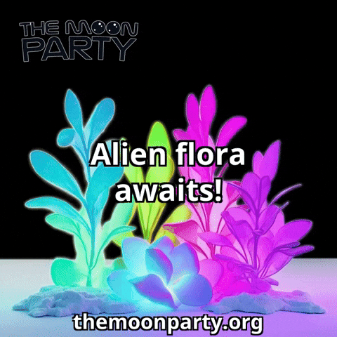 Plants Glow GIF by The Moon Party