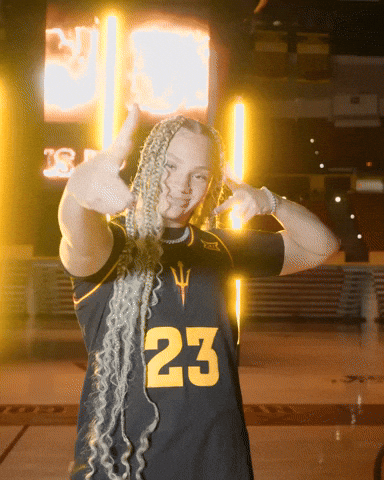 Womens Basketball GIF by ASUWBB