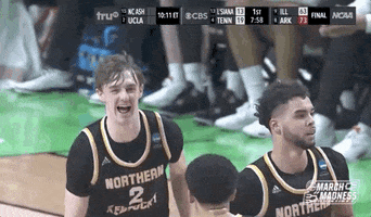 Happy College Hoops GIF by NCAA March Madness