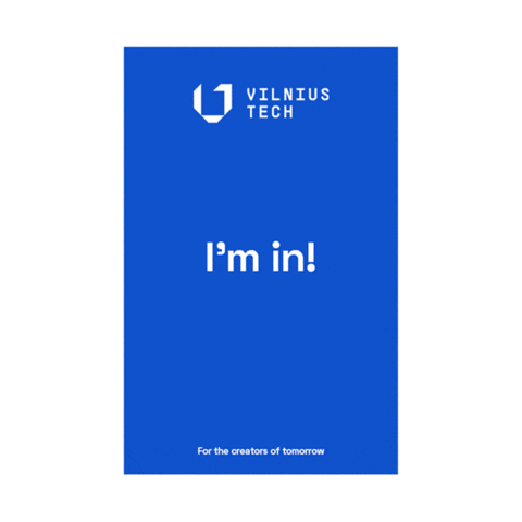 Vilnius Tech Sticker