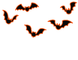 Halloween Orange Sticker by Dogs Creek Official