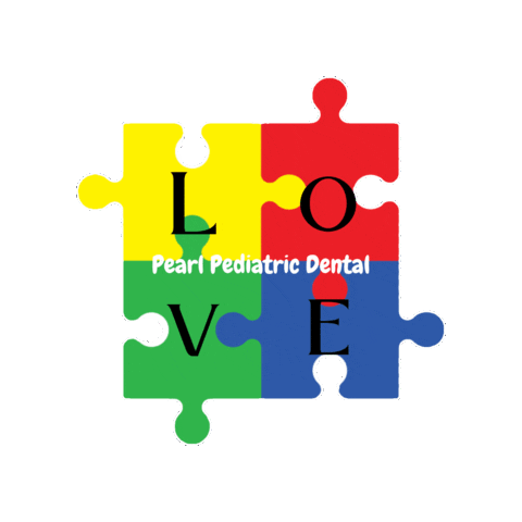 Tooth Autism Sticker by Pearl Pediatric Dental