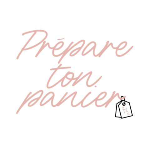 Prepare Ton Panier Sticker by Majora Shop