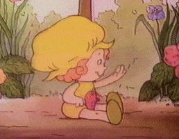 Wave Goodbye GIF by Strawberry Shortcake