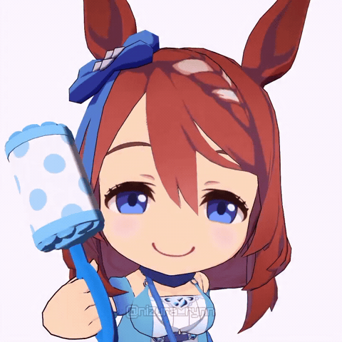 Chibi Umamusume GIF
