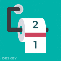 Toilet Paper Animation GIF by Deskey Branding