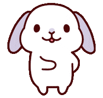 Rabbit うさぎ Sticker