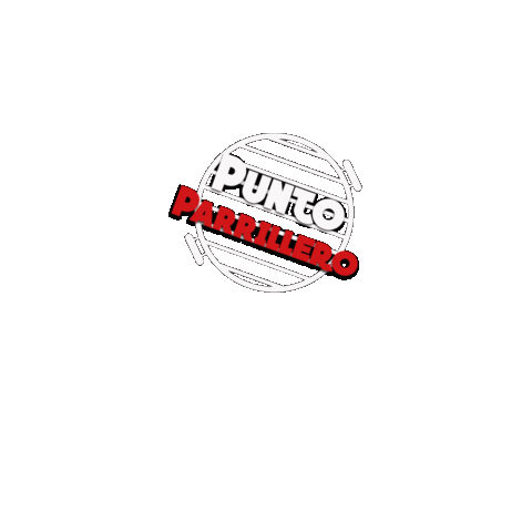 Punto Parrillero Chile Sticker