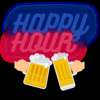 Happy Hour Beer GIF by The American Club Singapore